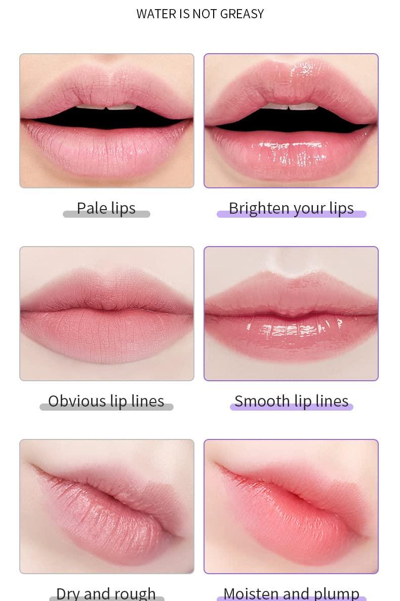 Axnzp 4 Pcs Lip Balm Honey Pot, Honey Moisturizing Lip Mask Reduces Lip Lines,Prevention Dry and Cracked Lip Scrubs Exfoliator.