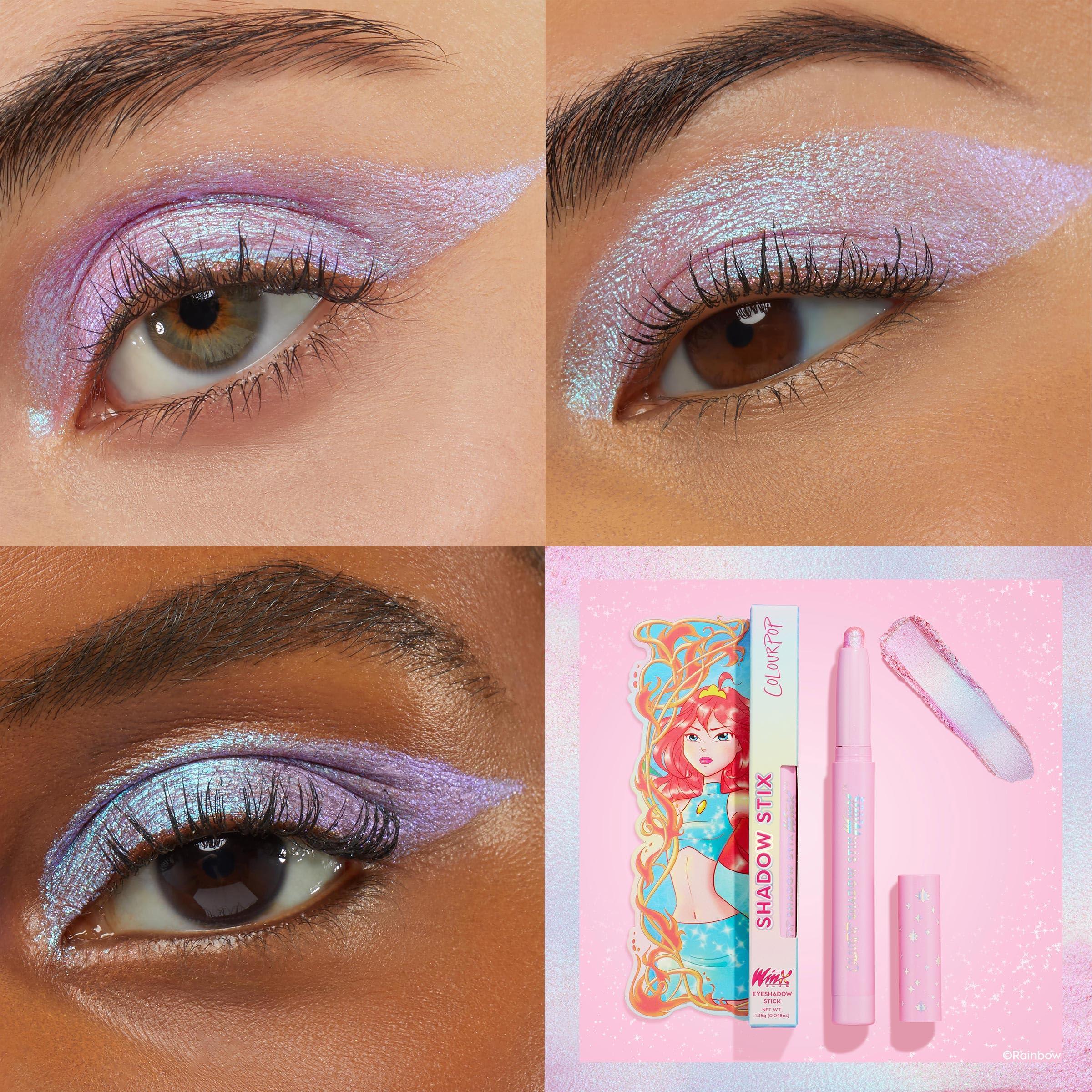 Colourpop ColourPop Winx Club Shadow Stix - Cream Eyeshadow Stick with Long-Lasting Color - Multi-Use Cream Makeup with a Built-In Sharpener & Precise Tip for Easy Application - Fury of The Dragon (0.05 oz)