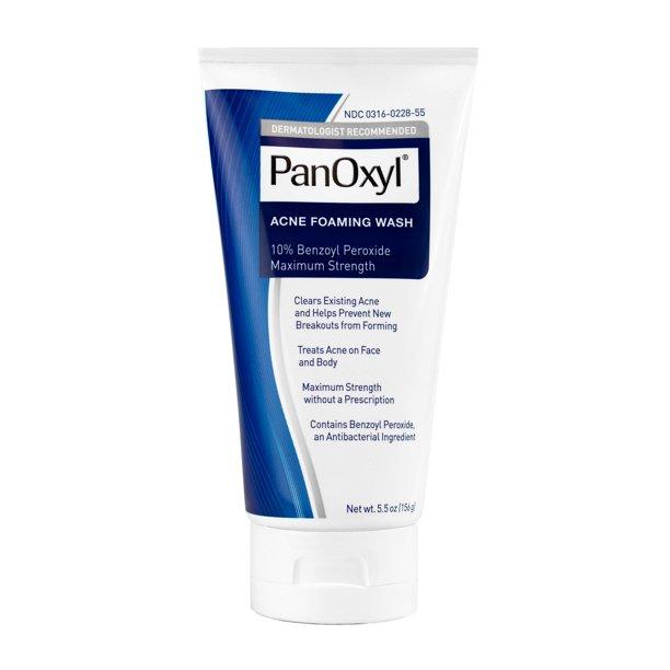 PanOxyl PANOXYL ACNE FOAMING WASH 5.5 oz (Pack of 2) (Packaging may vary)