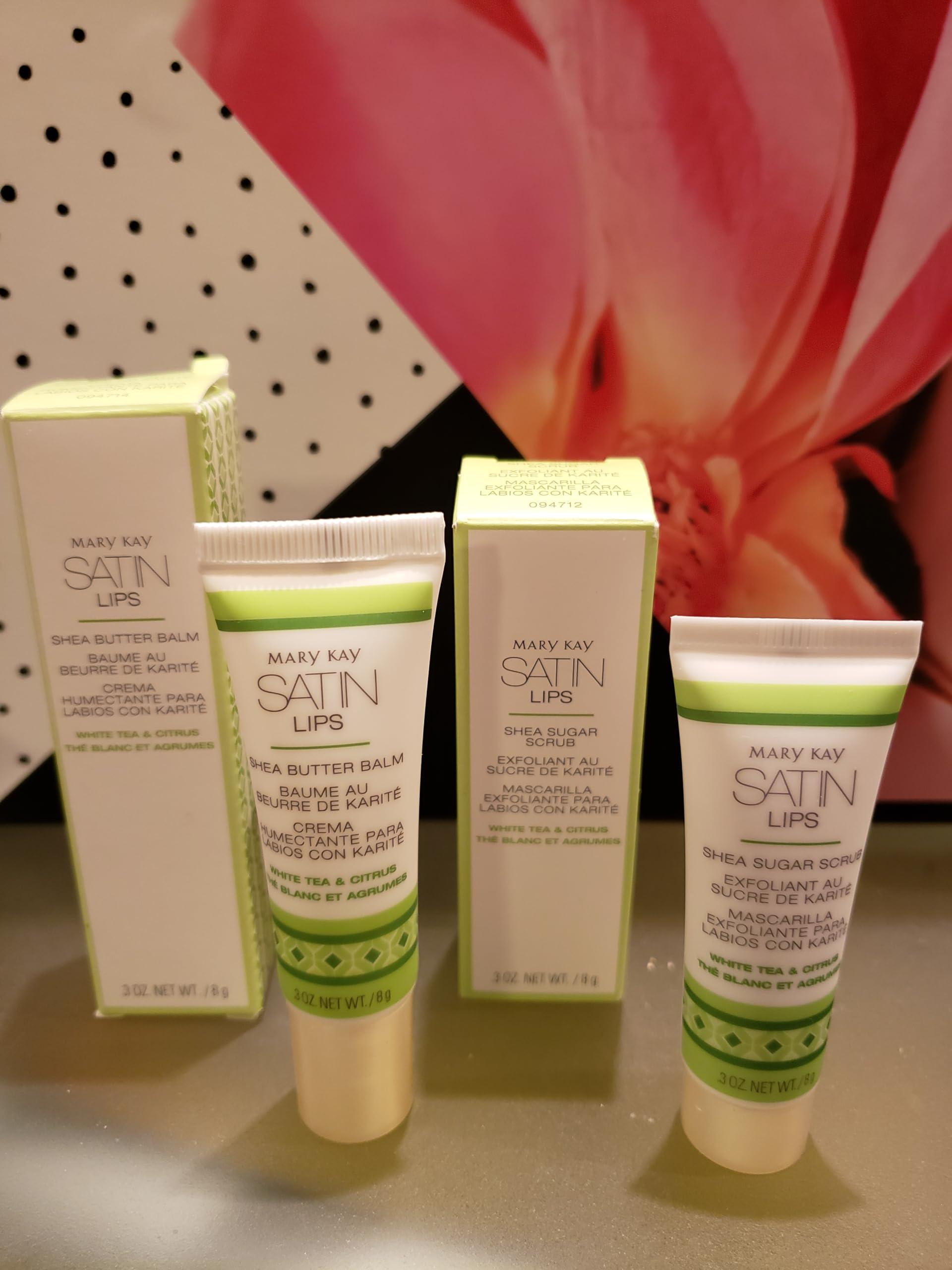 Mary Kay Mary Kay Satin Lips Set - Shea Sugar Scrub and Shea Butter Balm 3 oz. NET / 8 g