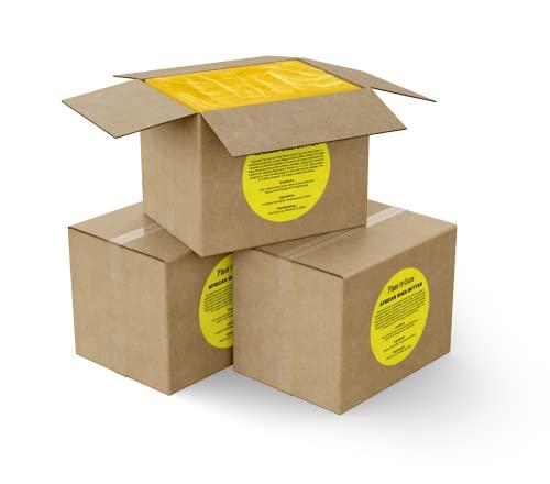 Plant Guru Raw African Shea Butter 5 lbs. Bulk Block 100% Pure Natural Unrefined YELLOW - Ideal Moisturizer For Dry Skin, Body, Face And Hair Growth. Great For DIY Soap and Lip Balm Making.