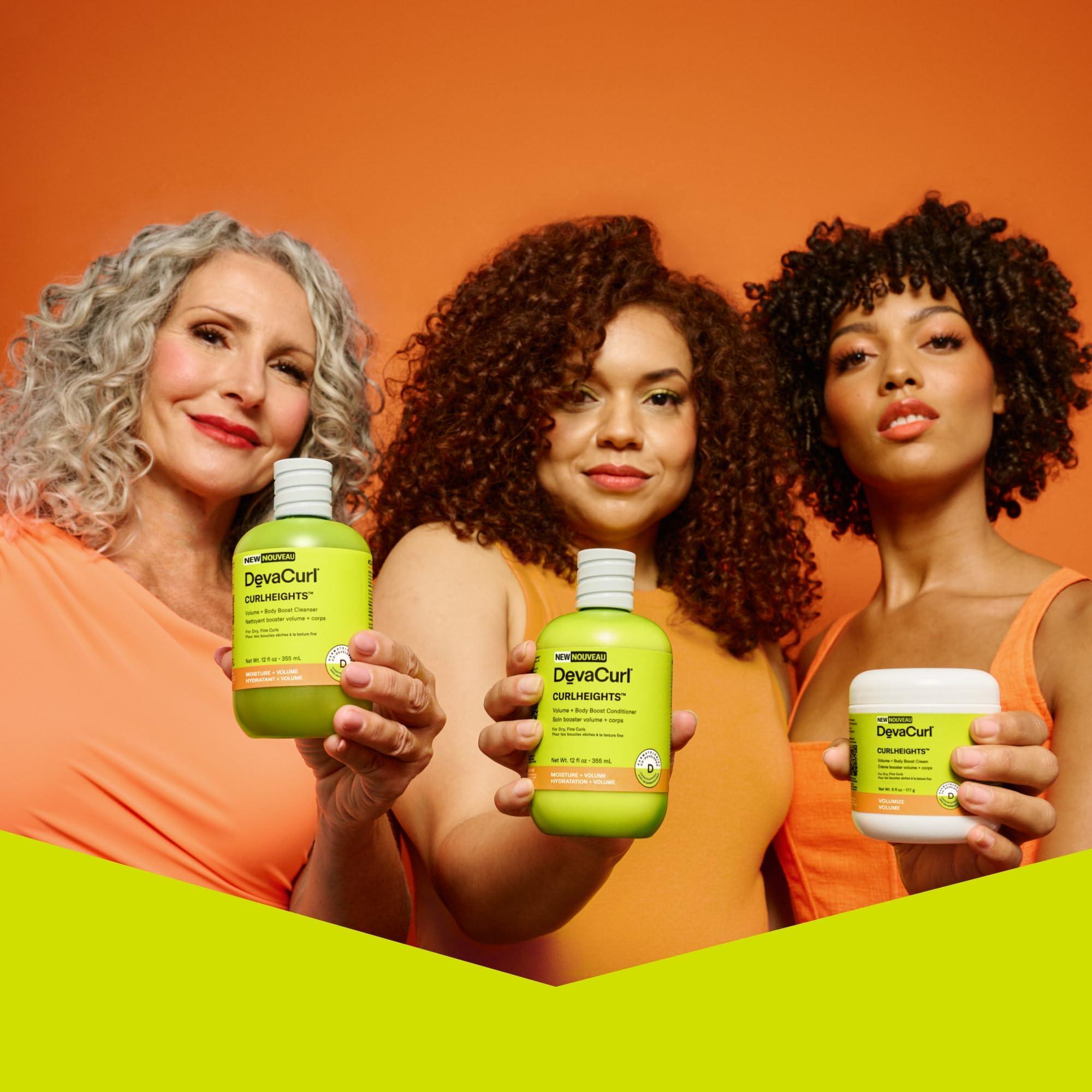DevaCurl DevaCurl CurlHeights Volume + Body Boost Cream, 6 oz