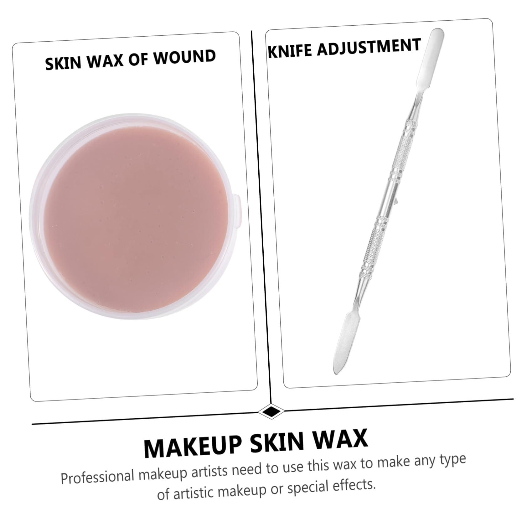 Ipetboom Ipetboom Professional Makeup 2 Pack Special Effects Skin Wax Realistic Wound Scar Wax for Halloween Costumes