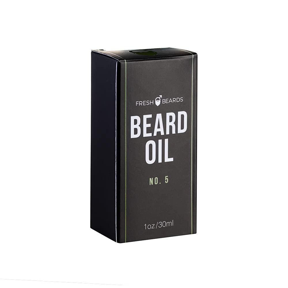 Fresh Beards Fresh Beards Tea Tree & Lemon Beard Oil - Softens, Reduces Itch & Dandruff - 1 Fl Oz