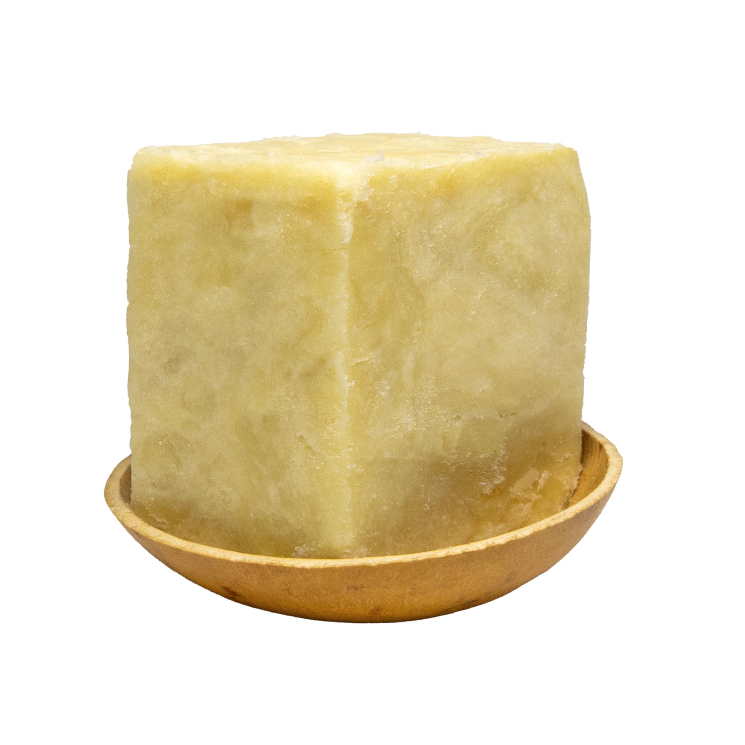 Shea Farms Raw Shea Butter - 8oz/.5lb Unrefined Shea Butter - Moisturizing African Shea Butter for All Skin Types - 100% Natural and Pure - Use it alone, as a base for Soap or Whipped Body Butter