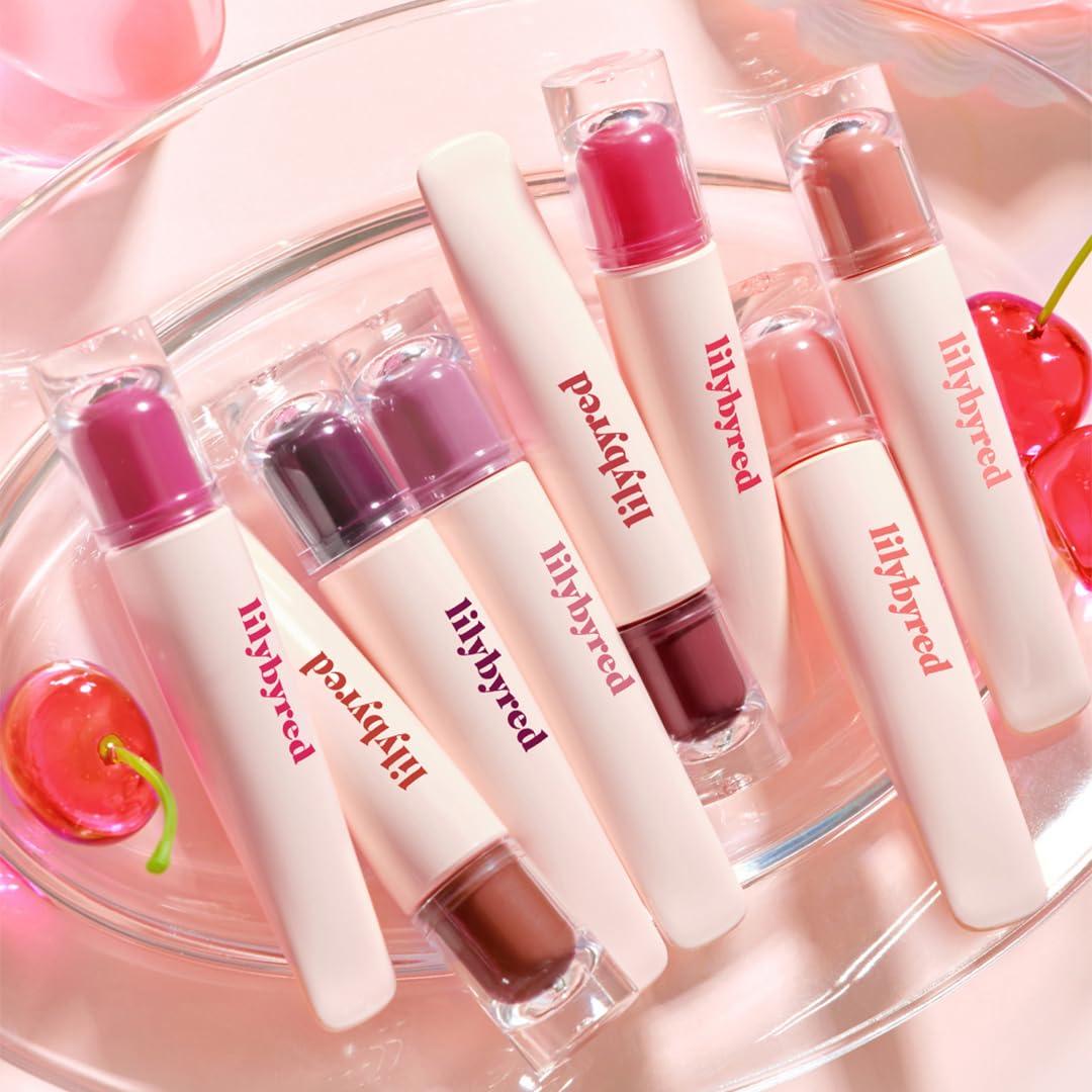 lilybyred lilybyred Jelly Balm Lip Gloss(01_Apricot) - Enriched with Collagen & Nourishing Oils