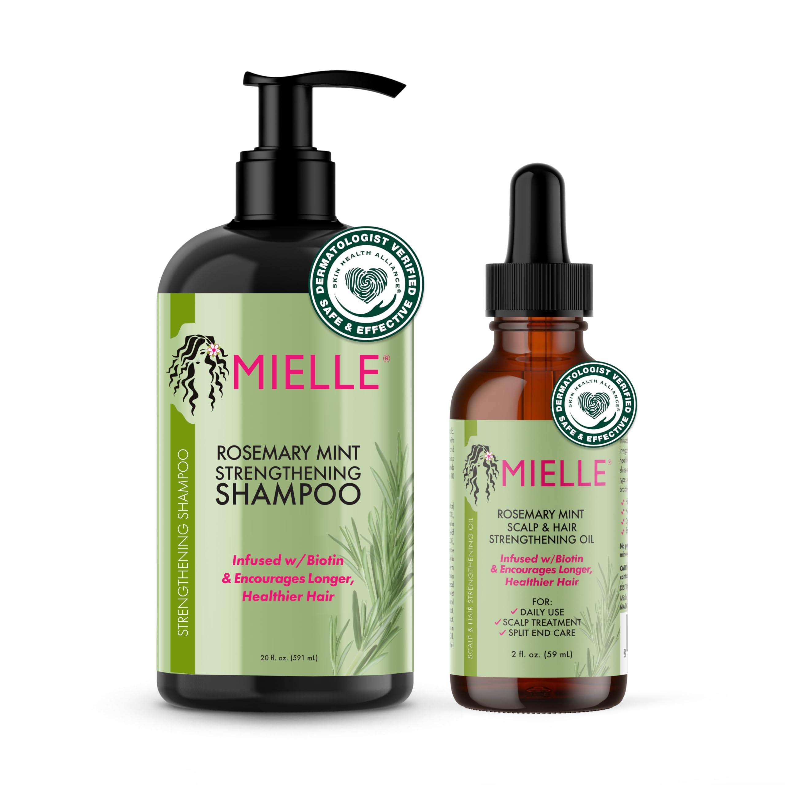 Mielle Organics Mielle Organics Rosemary Mint Strengthening Hair Oil and Shampoo