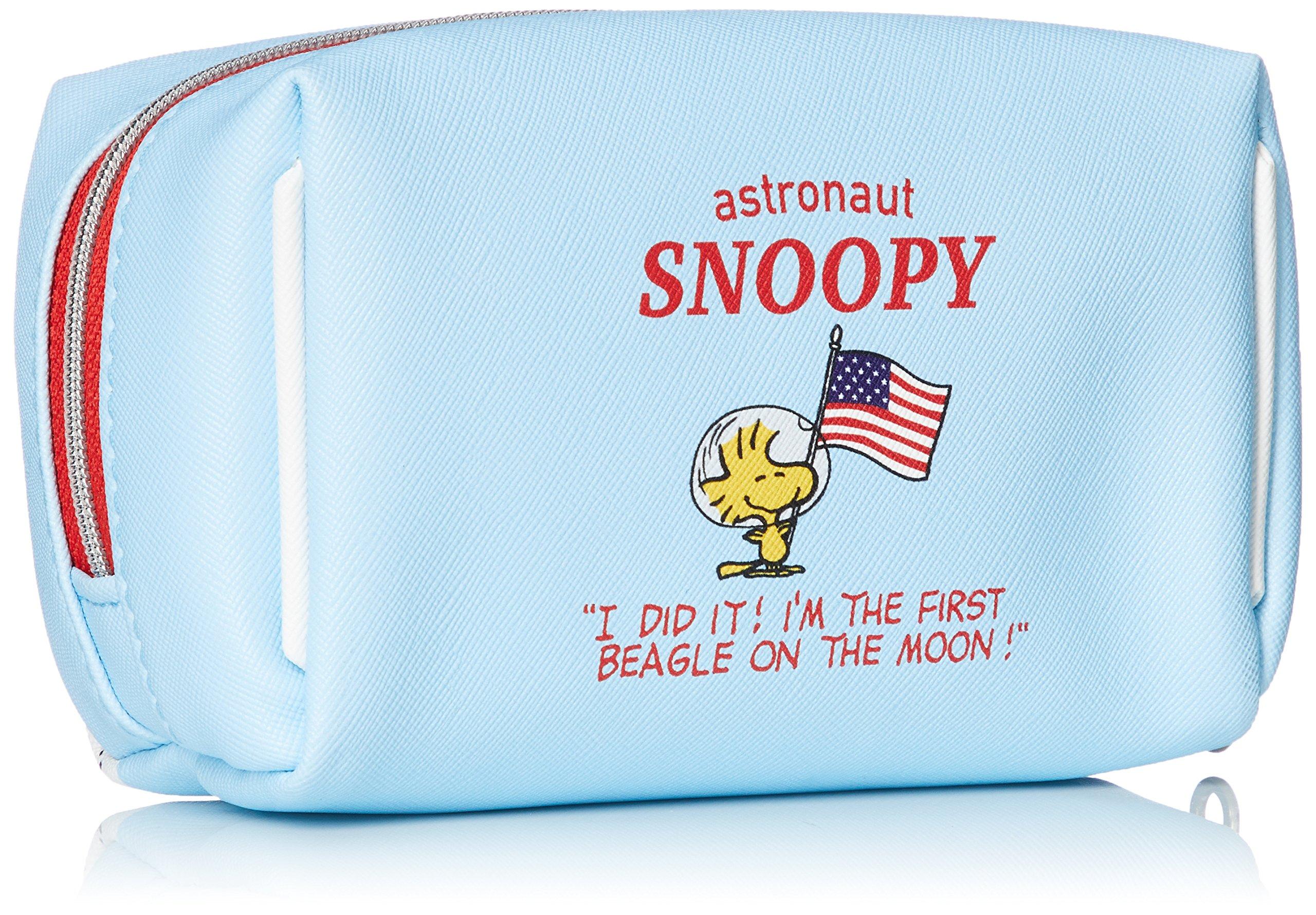 Snoopy SNOOPY() Women Knarts Mini Pouch, Astro USA Flag (SPN-140)