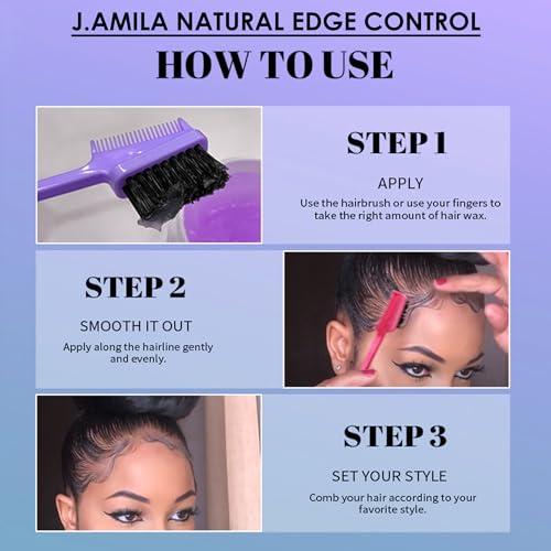 J.Amila J.Amila NATURALLY PURE Edge Control