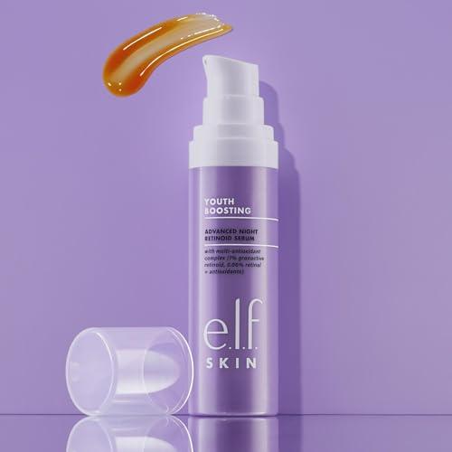 e.l.f. e.l.f. SKIN Youth Boosting Advanced Night Retinoid Serum, Anti-Aging Serum For Reducing Appearance of Fine Lines & Wrinkles, Vegan & Cruelty-Free