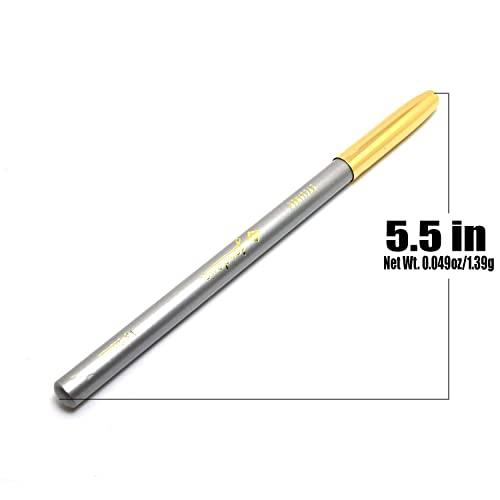 Jordana Jordana 1 x Gold Cap Eyeliner [ 13 SILVER ] Eye Liner Eyebrow Pencil