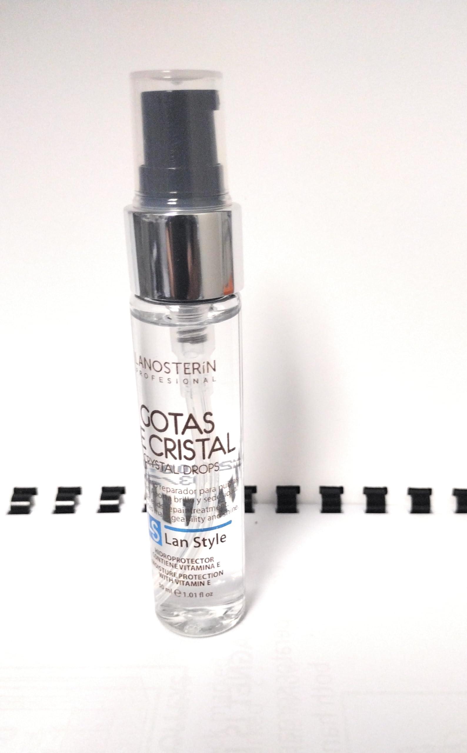 LANOSTERIN LANOSTERIN Tratamiento Reparador Gotas De Cristal X 30 ml, 0.25 Fl Oz (Pack of 4), Orange