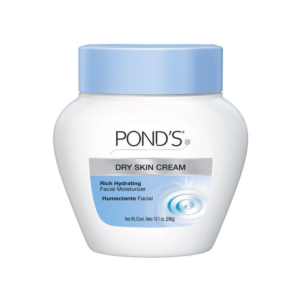 Pond's Pond\'s Dry Skin Cream Facial Moisturizer, Rich Hydration for Dry Skin, 10.1 oz (Pack of 9)