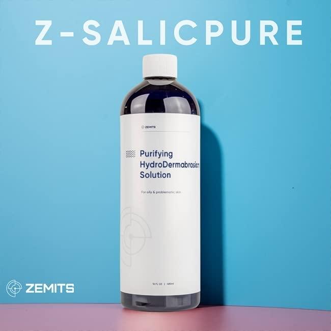 Zemits Zemits Hydro & Oxygen Facial Serums Kit | Hydrodermabrasion, Oxygen Infusion, Hydro Peeling, Aqua Peel Solutions | Complete Set | Fits Any Oxy Hydro Machine | US Brand