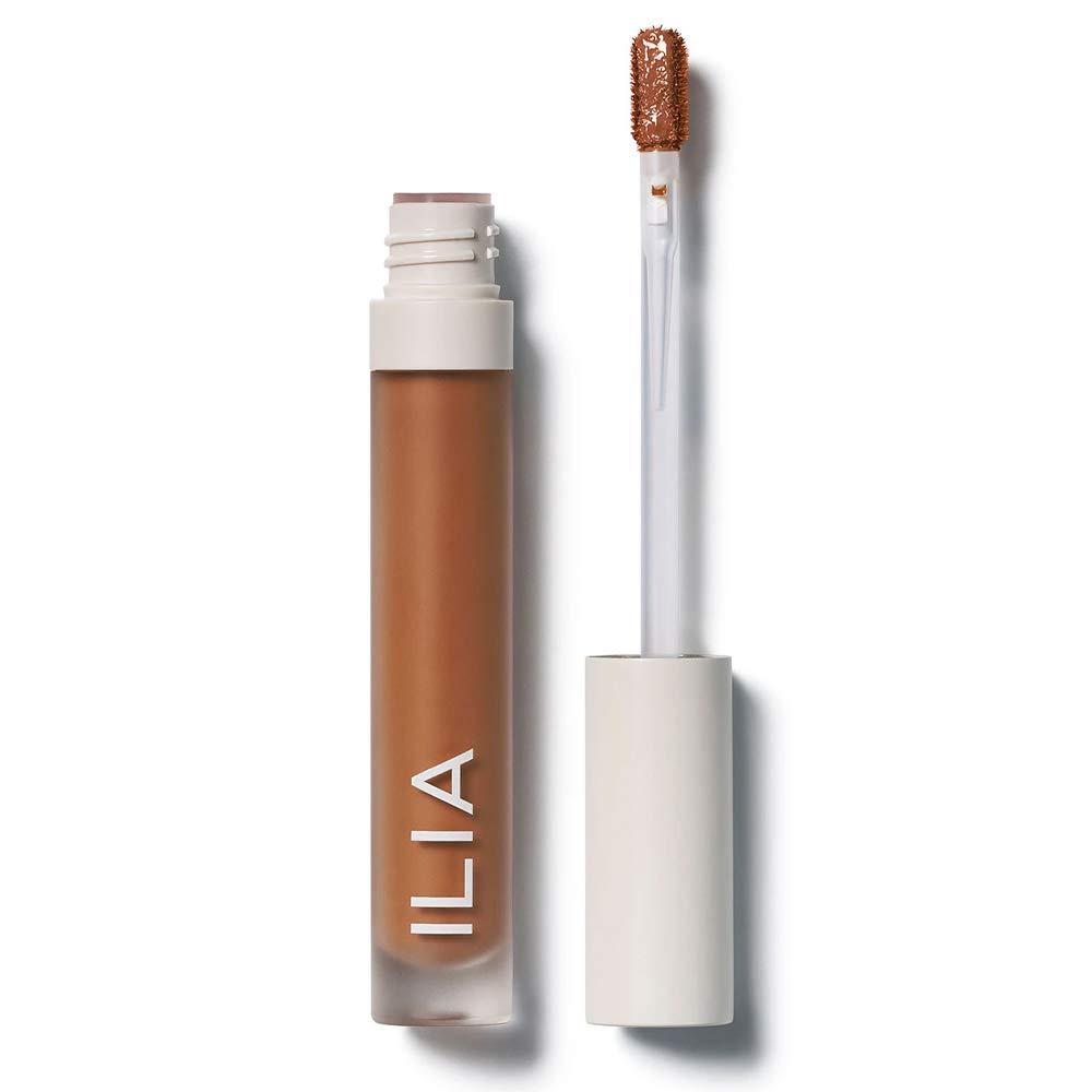 ILIA ILIA - True Skin Serum Concealer | Non-Comedogenic, Cruelty-Free, Vegan, Safe For Sensitive Skin, Reduces Appearance of Dark Circles + Blemishes (Cassia SC8, 0.16 oz | 5 ml)