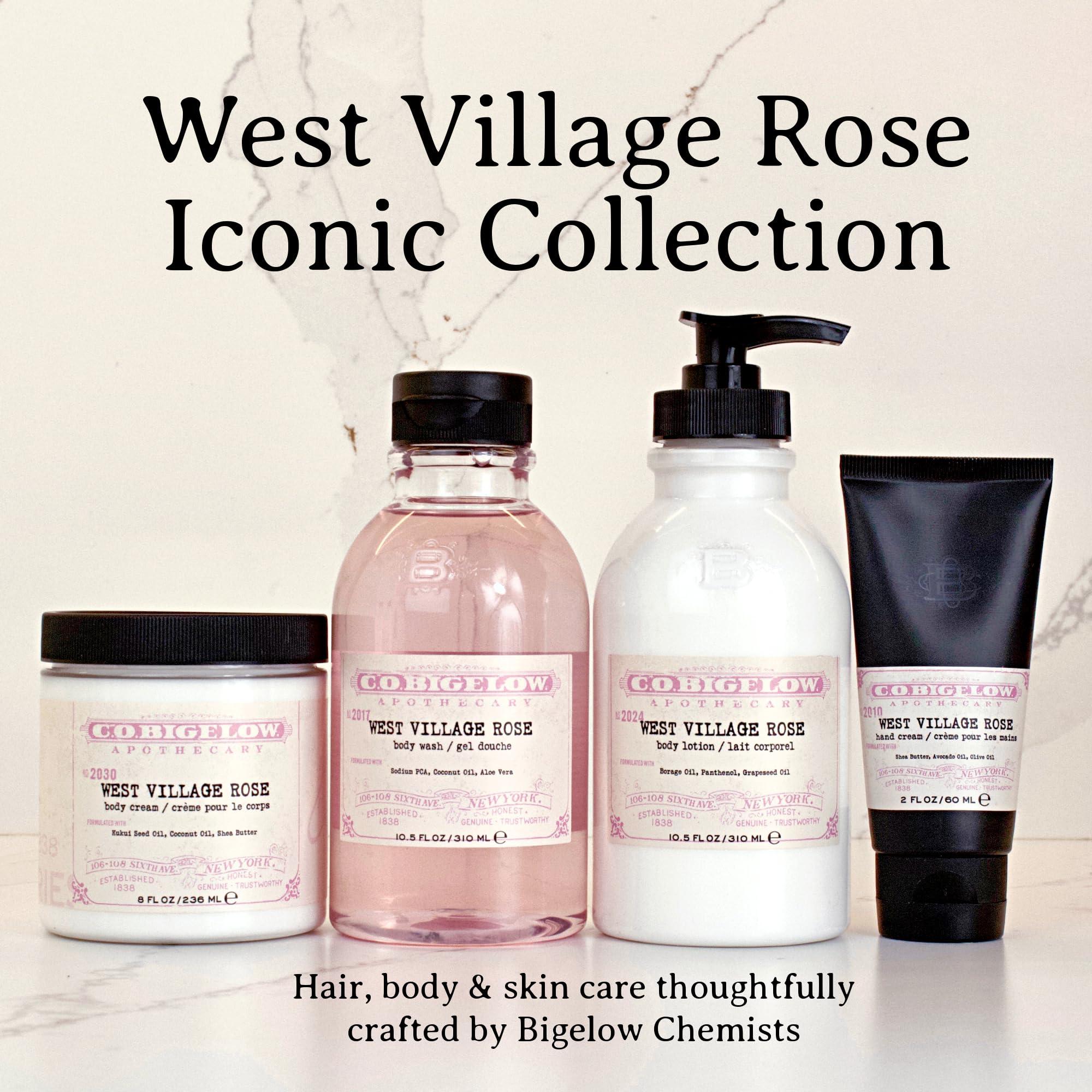 C. O. Bigelow C.O. Bigelow Iconic Collection West Village Rose Body Wash, with Sodium PCA, Coconut Oil, Aloe Vera, 10.5 fl oz