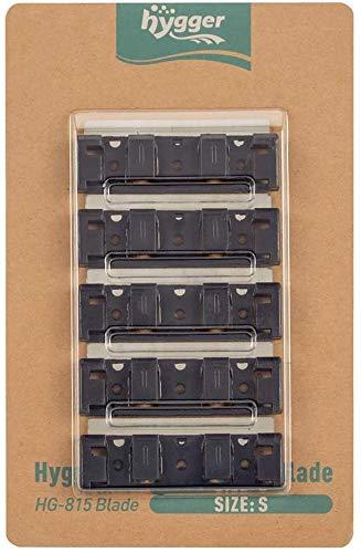 hygger hygger Stainless Steel Replacement Magnetic Scraper Blades Razor for HG-815 Cleaner 5-Pack (Small)