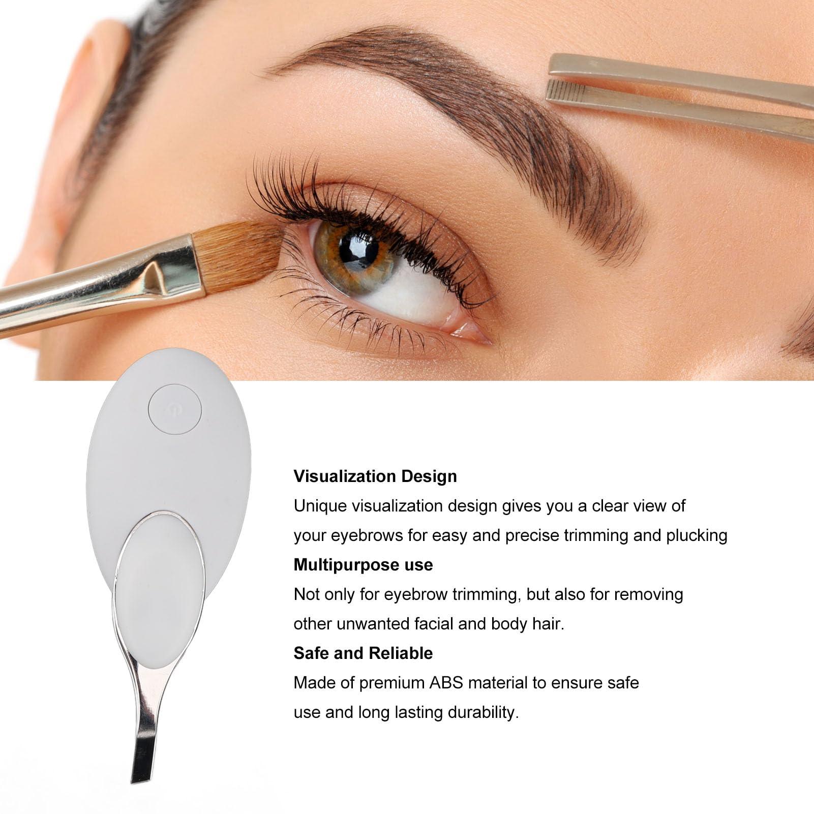 MIFDYU Electric Eyebrow Tweezers HD Camera USB Rechargeable Multifunctional Removal Tool