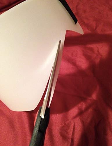 Perfect Neckline Neckline Shaving Template and Hair Trimming Guide | Hands-Free Cut, Trim, and Shave | Adjustable for Different Sizes | Flexible Durable High-Density Polyethylene (HDPE)