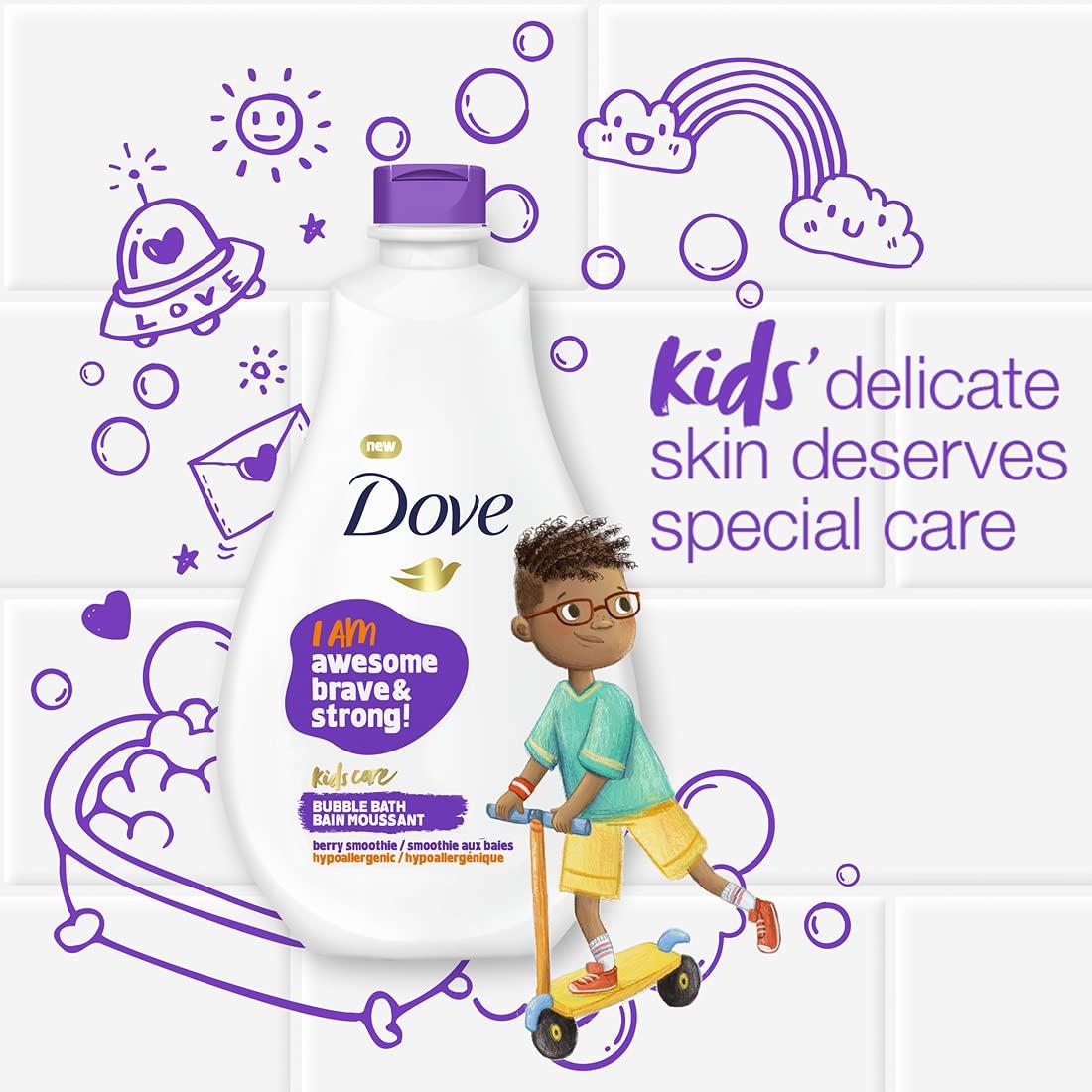 Dove Dove Foaming Body Wash For Kids 4 Count Berry Smoothie Hypoallergenic Skin Care 13.5 oz
