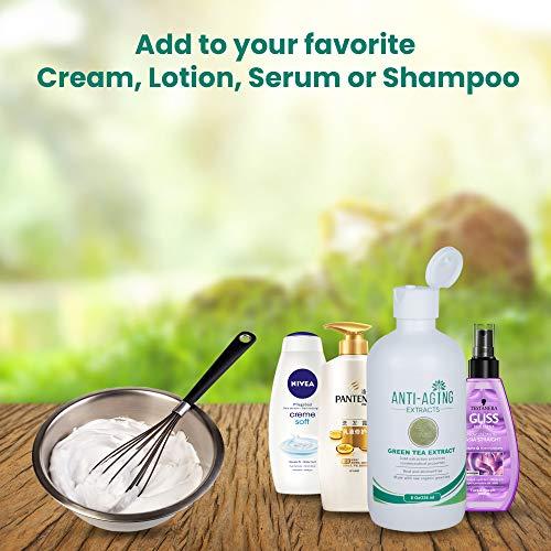 Anti-Aging Extracts Anti-Aging Extracts Green Tea Extract – Advanced Cosmeceutical Grade Green Tea Extract Liquid for Skincare and Haircare – Pure and Organic Green Tea Extract for Skin with Anti-Aging Properties – 8-oz