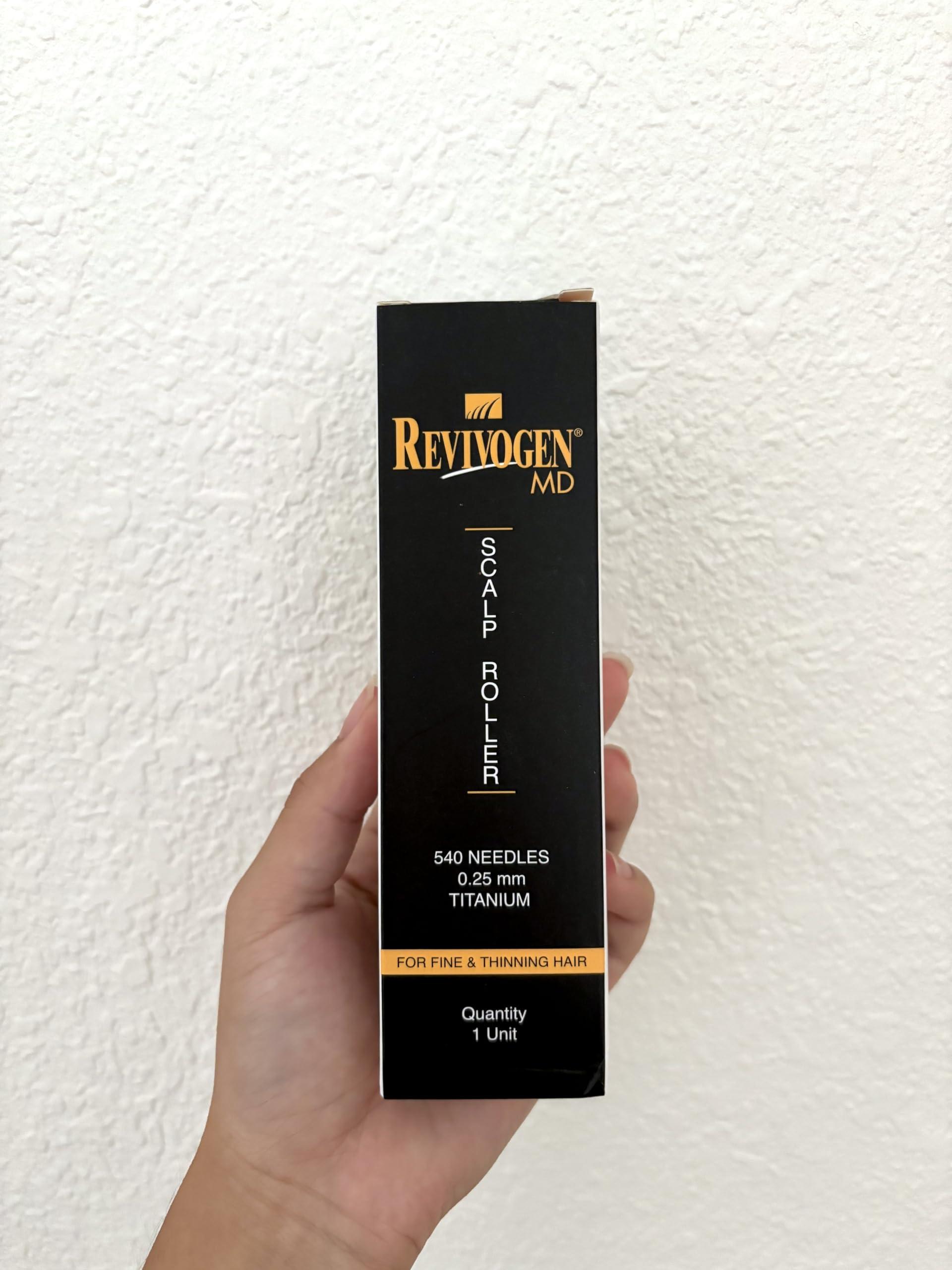 Revivogen Revivogen Derma Roller .25mm, Facial MicroNeedle Roller, Micro Derma Roller for Face & Body, Needle Face roller, Derma Roller Face, Microneedling Roller, Dermaroller, Microneedling