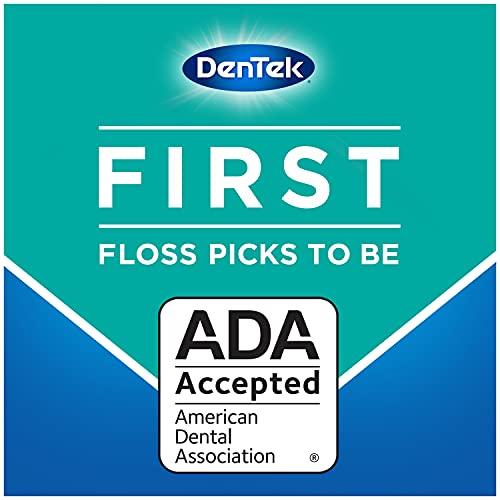 DenTek DenTek Comfort Clean Sensitive Gums Floss Picks, 75 Count (pack of 6)