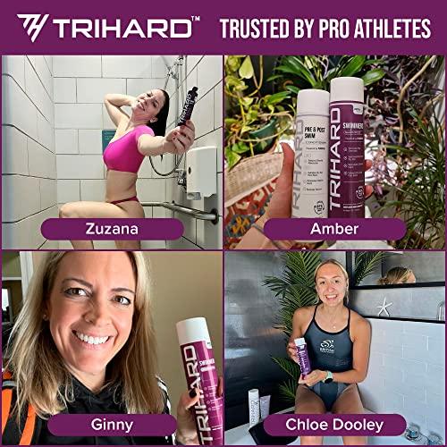 TRIHARD TRIHARD Swimmers Shampoo Extra Boost | Removing Chlorine and Hard Water Negative Effects | Specialized Swim Shampoo (Pack of 2)