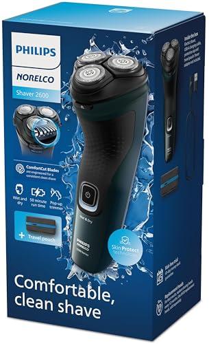 Philips Norelco Philips Norelco Shaver 2600, Rechargeable Cordless Electric Shaver with Pop-Up Trimmer, X3052/91