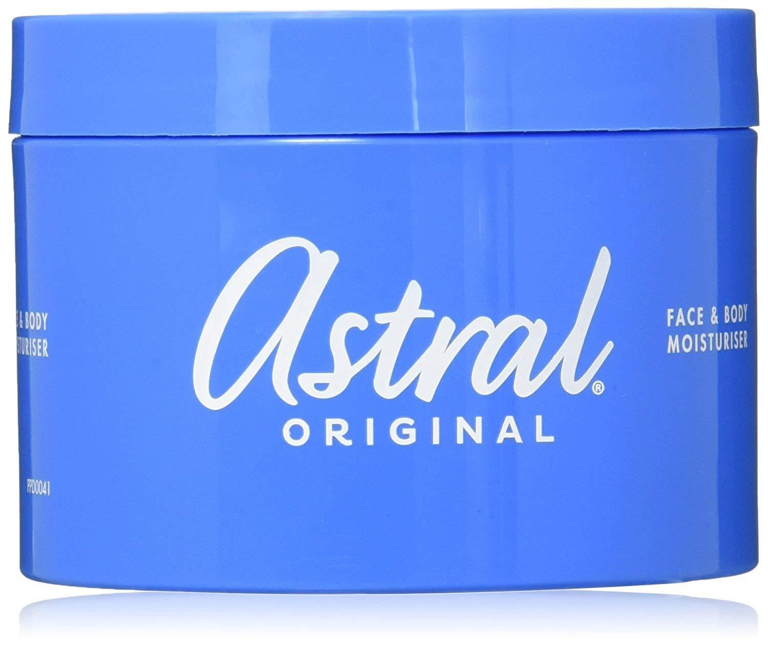 ASTRAL Astral Original Moisturising Cream 500ml (Pack of Two)