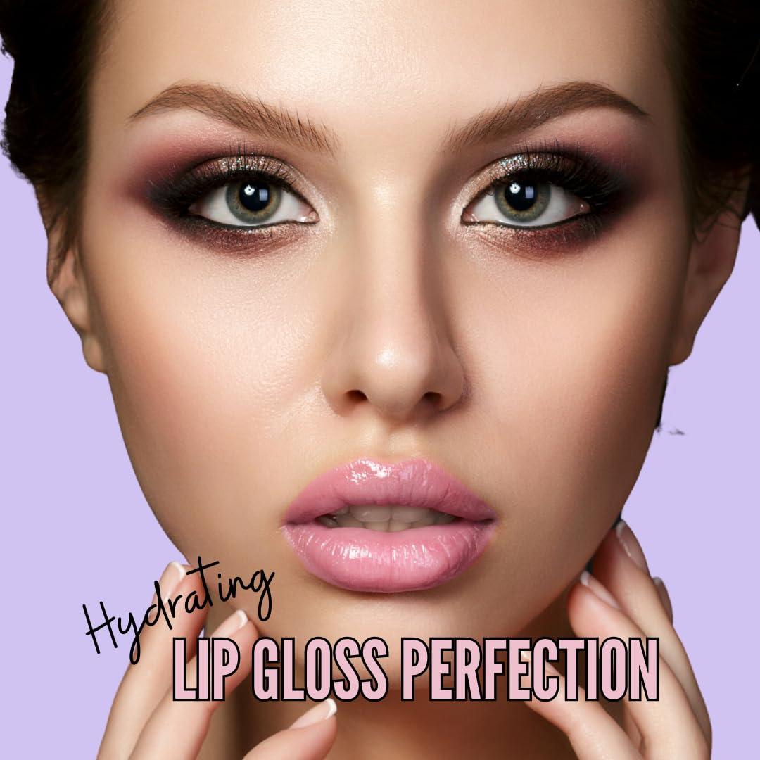 Mynena Mynena Hot Pink Matte Lipstick and Light Pink Lip Gloss