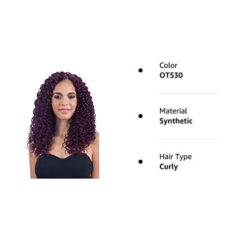 FreeTress Braids MULTI PACK DEALS! FreeTress Synthetic Hair Crochet Braids Beach Curl 12" (4-PACK, OT530)