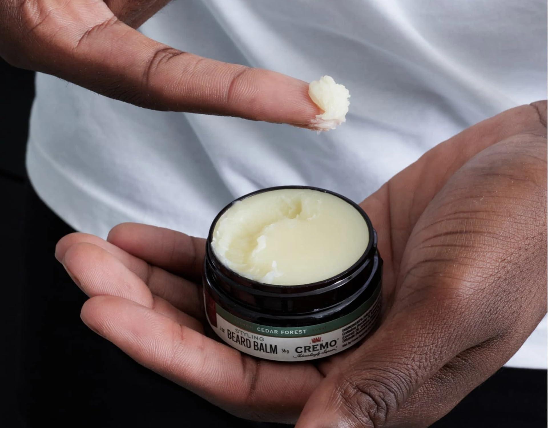 Cremo Cremo Styling Beard Balm, Cedar Forest, 2 oz (Pack of 12)