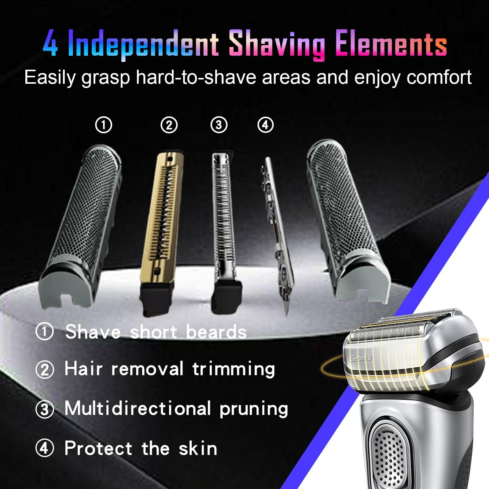 COSYONALL 92S Series 9 Replacement Head Compatible with Braun Series 9 Replacement Heads,for Series 9 Electric Razors 290cc, 9291cc, 9370cc, 9293s, 9385cc, 9390cc, 9330s, 9296cc Shavers