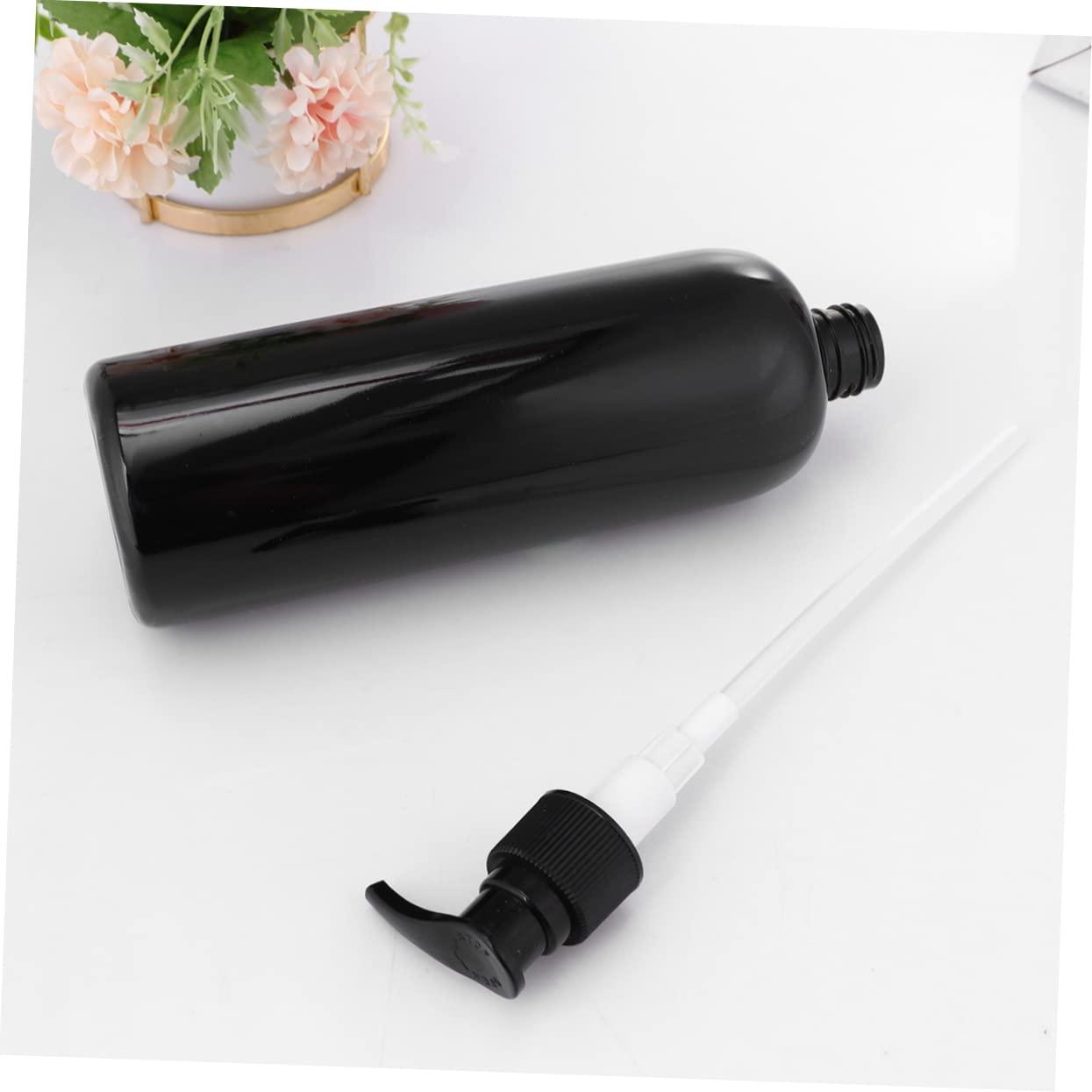 PRETYZOOM PRETYZOOM 4pcs Shampoo Bottle Body Wash Liquid Holder Squirty Bottles Shower Pump Dispenser Black Conditioner Black Glasses Liquid Dispenser Bottle Pump Bottles Accessories Travel Lotion