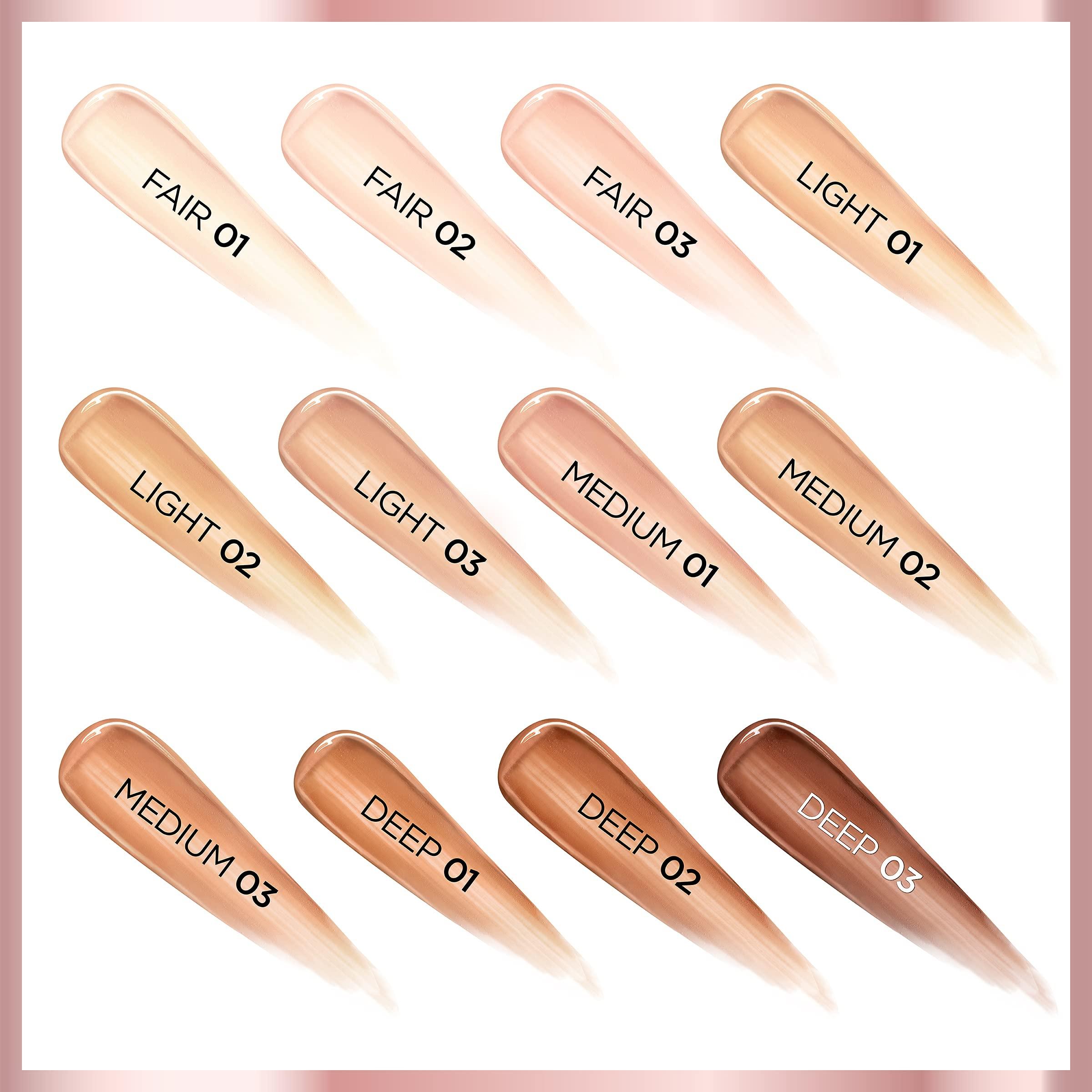 L'Oreal Paris L'Oreal Paris Skin Paradise Water-infused Tinted Moisturizer with Broad Spectrum SPF 19 sunscreen lightweight, natural coverage up to 24h hydration for a fresh, glowing complexion, Deep 02, 1 fl oz