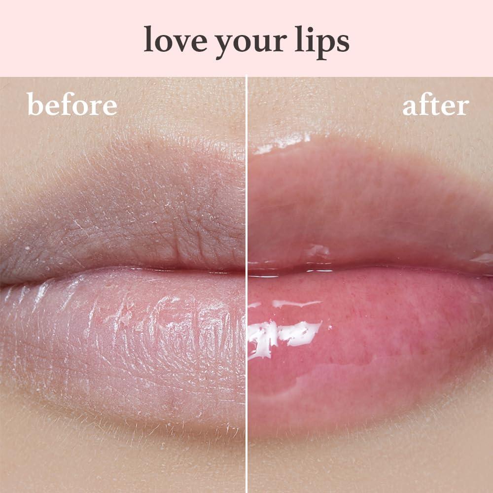 NOONI NOONI Korean Vegan Lip Oil - Applepeony | Long-Lasting, Moisturizing, Plumping, Revitalizing for Dry Lips, Waterproof, No Peel Off, Korean Tint, 0.12 FL Oz