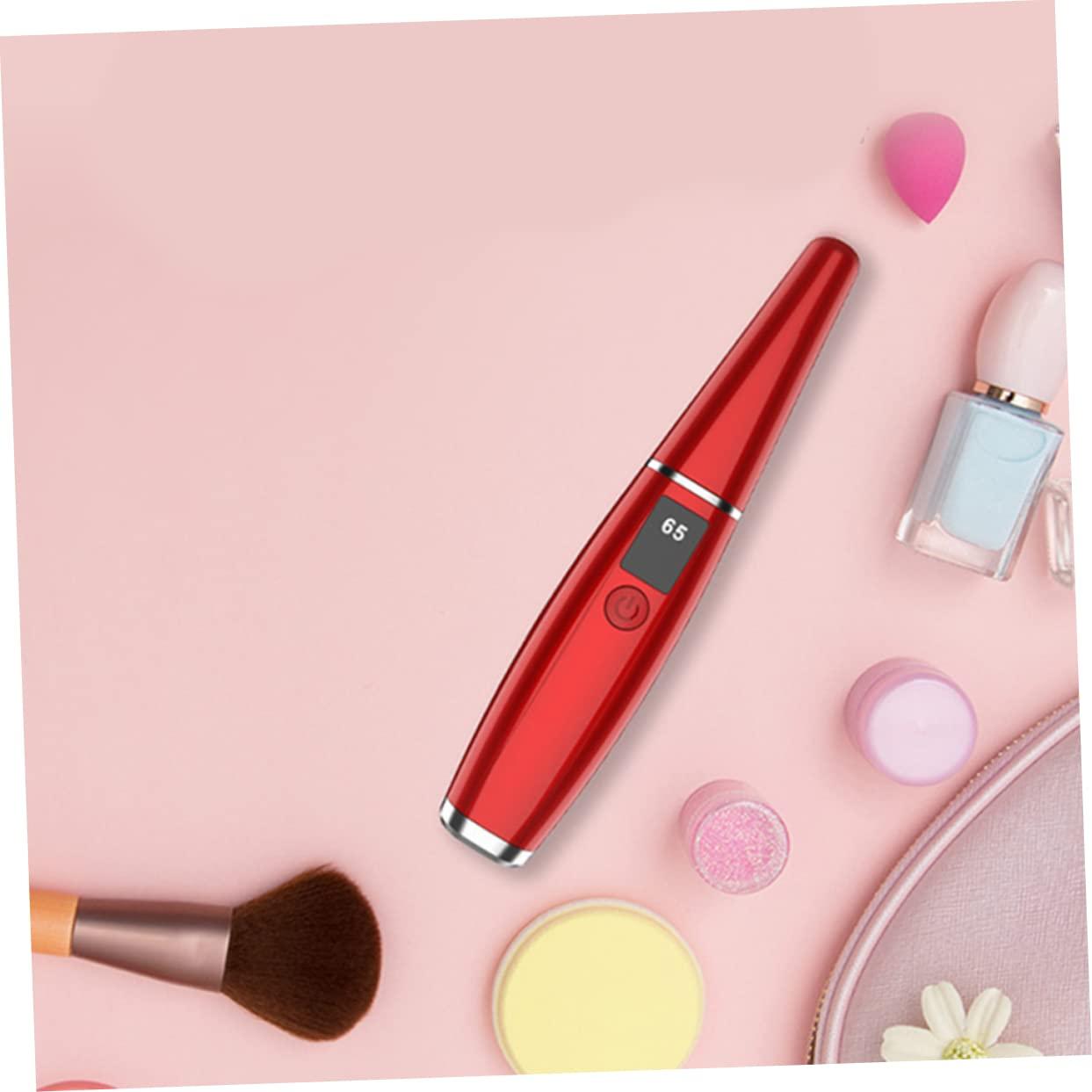POPETPOP POPETPOP Eyelash Curler Heated Eye Lashes Curler USB Eye Lash Curlers Tools Eye Lash Curler Eyelash Beauty Tool Electric Eyelash Tool Makeup Tool Eyelash Styling Heated Curler Red Abs