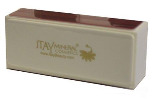 Cala Cala 5pc Deluxe Travel Brush Set with Pink Case +Itay Mineral Cosmetics Nail Buffer (Bundle of 2 Items)