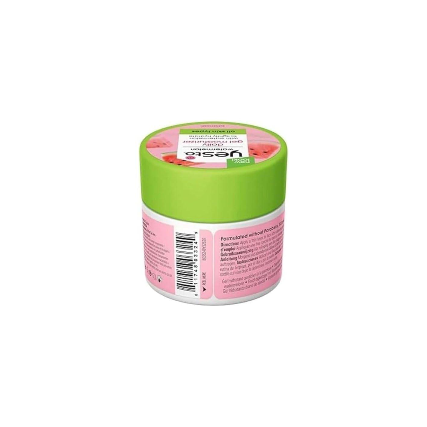 Yes To Yes To Watermelon Daily Gel Moisturizer, Skin Texture Improvement & Refreshing, Antioxidants, Sodium Hyaluronate, 1.7 Fl Oz