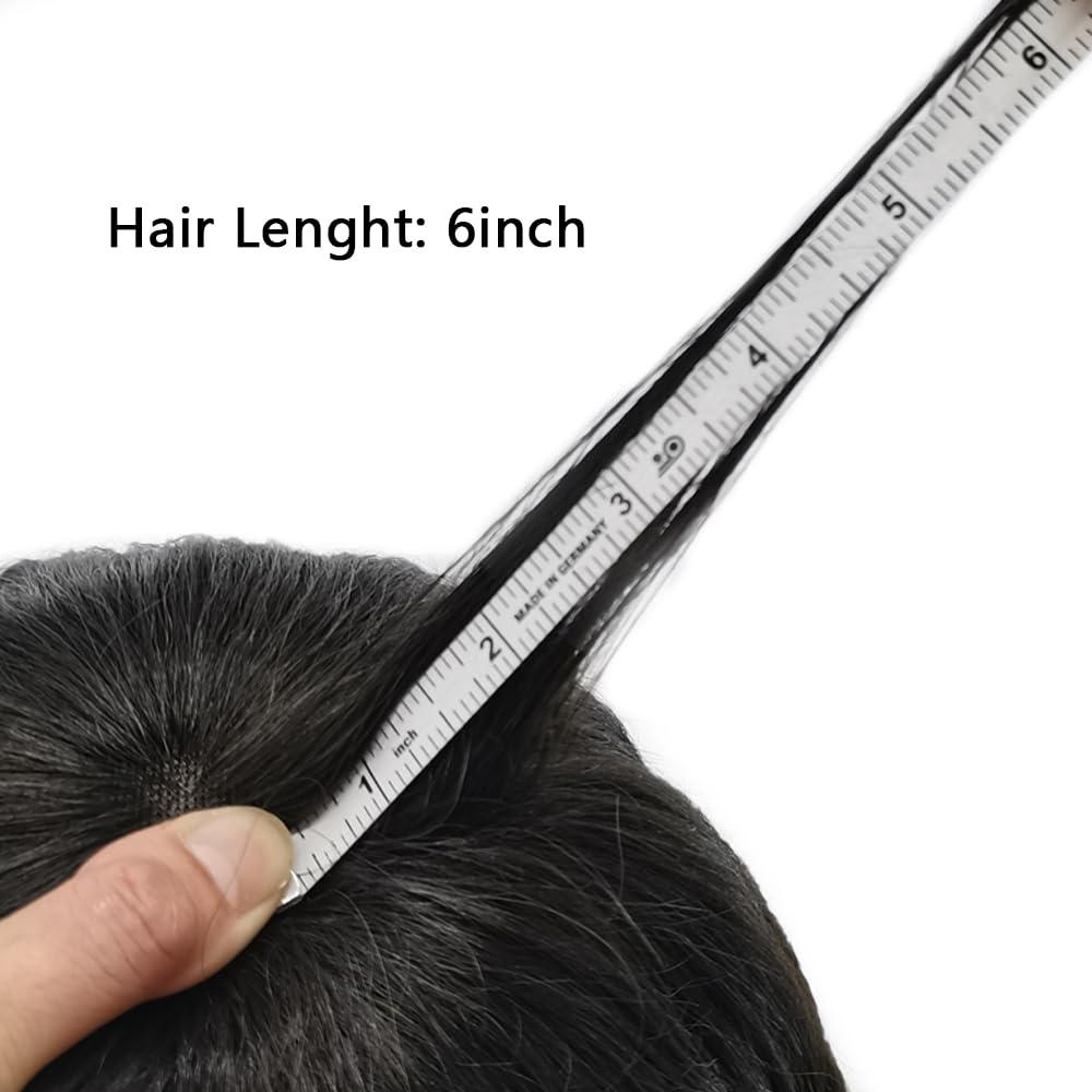 CURVE HAIR Lace Hair Replacement System For Mens Toupee Hair Pieces Man Hair Systems Mens Toupee 100% Real Human Hair Protesis Capilar Para Hombre 7X9#1B Off Black 120% Density