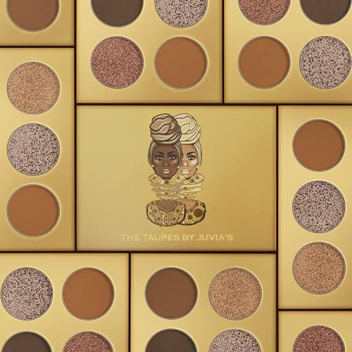 Juvia's Place Juvia\'s Place Palette The Taupes - Nude Shades with Deep Browns, Shades of 6, Professional Eye Makeup, Pigmented Palette, Makeup Palette for Eye Color & Shine