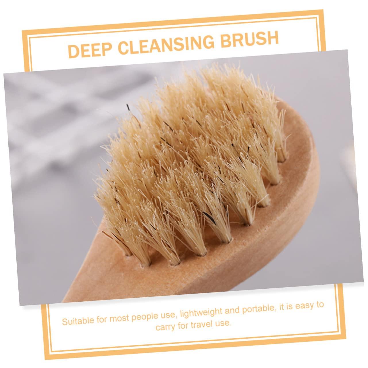 IWOWHERO IWOWHERO 5pcs Face Brush Face Scrubber Facial Tools Skin Care Tools Cleaning Tools Pore Cleaner Female Facial Brush Manual Facial Brush Face Cleansing Tool Handhold Facial Brush Hemu