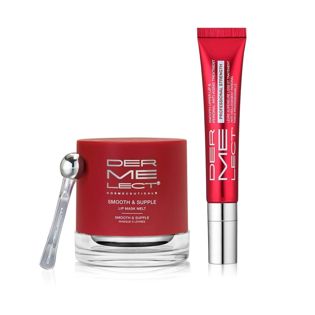 Dermelect Dermelect The Perfect Pout Kit for smooth, ageless, lineless lips (Dermelect Smooth Upper Lip & Dermelect Smooth & Supple Lip Mask Melt)