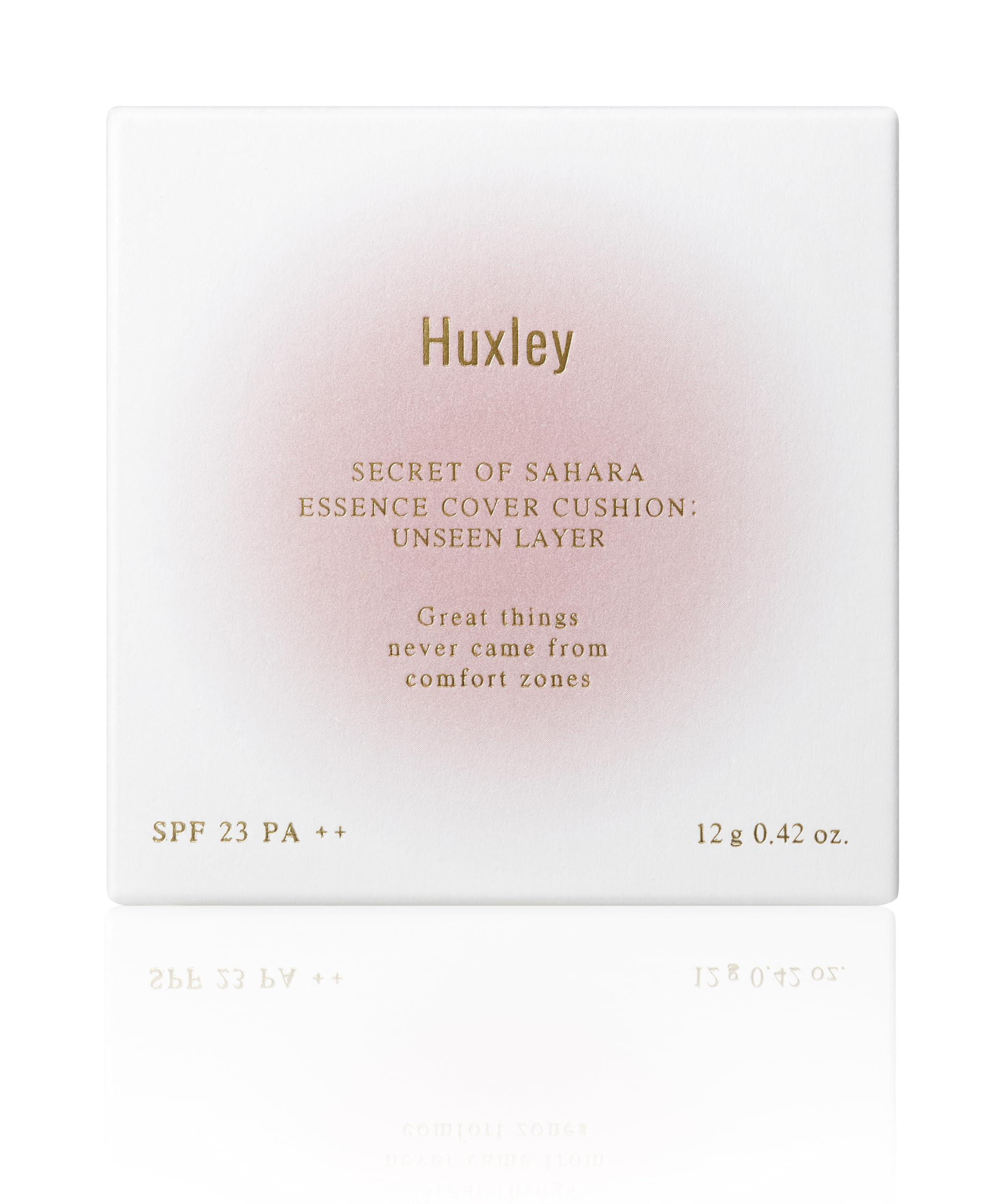 Huxley Huxley Secret of Sahara Essence Cover Cushion: Unseen Layer, 01 Desert Peach