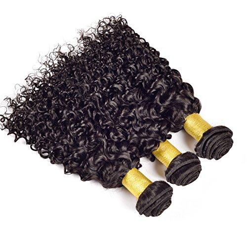 YanT Hair YanT HAIR 9A Grade Peruvian Virgin Hair Water Wave Human Hair Weave 3 Bundles 18 20 22 Inches Natural Color Pack of 3