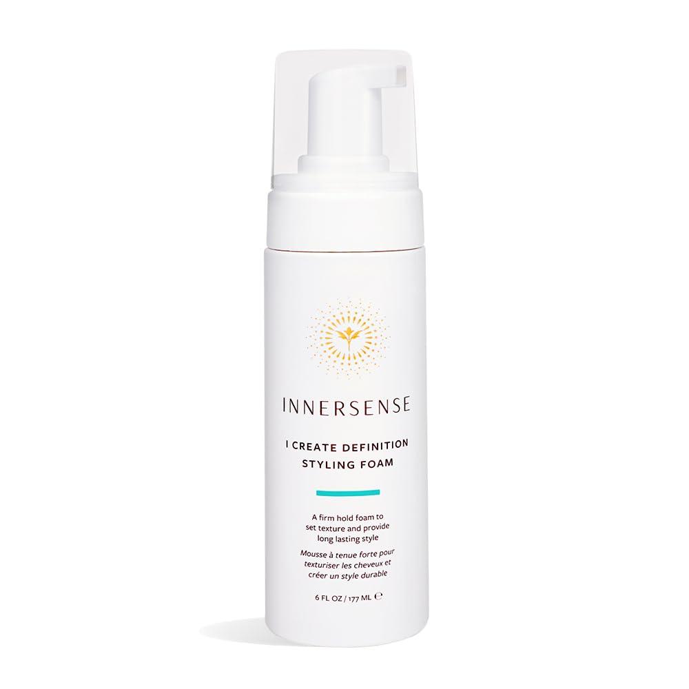INNERSENSE INNERSENSE Organic Beauty - Natural I Create Definition Styling Foam | Clean Haircare For Long-Lasting Curls (6 fl oz | 177 ml)