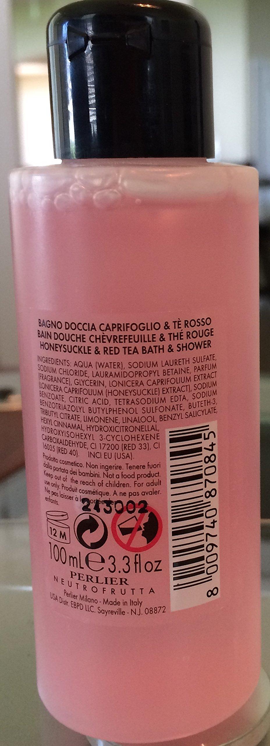 Perlier Perlier La Voglia Matta Honeysuckle and Red Tea Bath and Shower Gel-travel Size 3.3 Oz