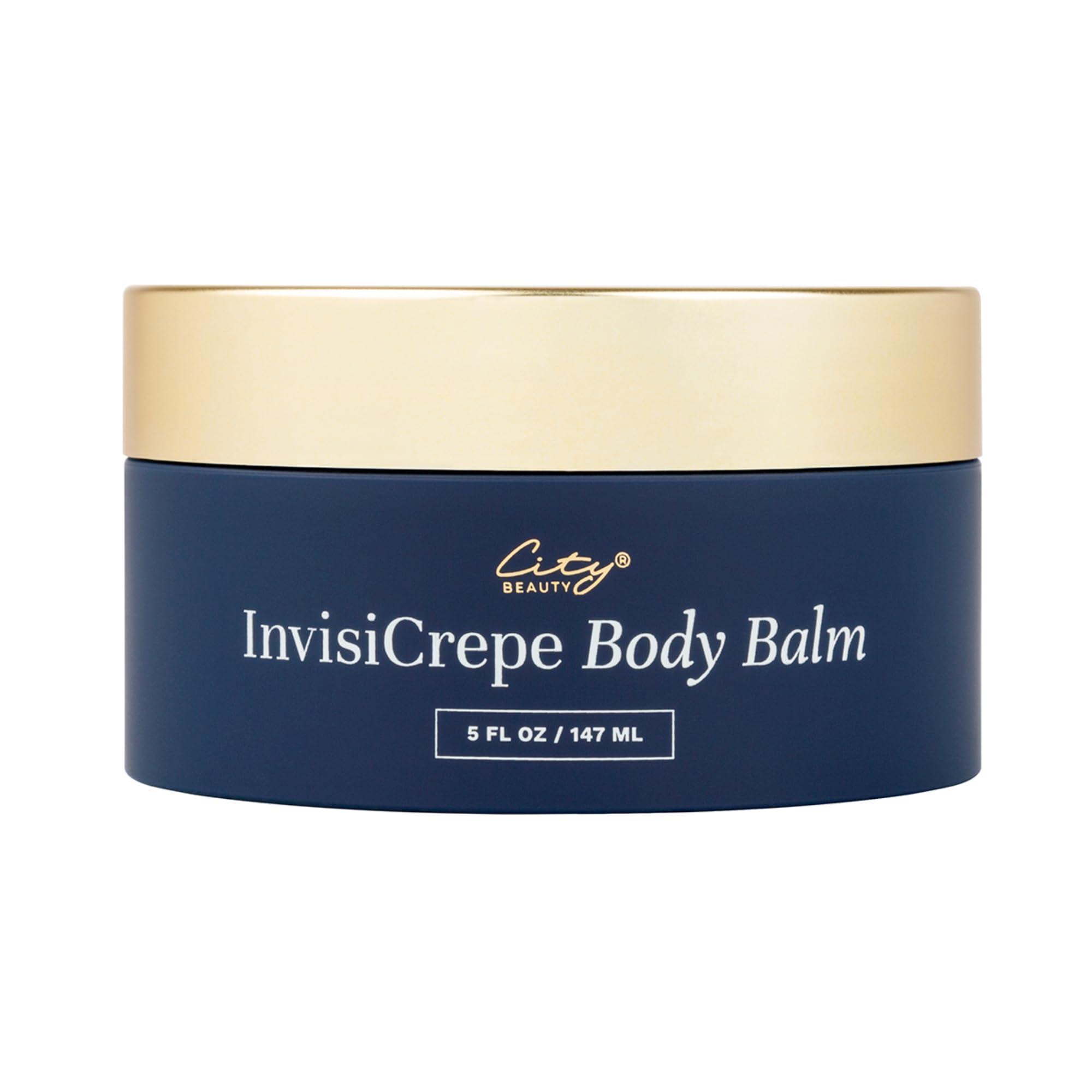 City Beauty City Beauty InvisiCrepe Body Balm - Skin Firming & Tightening Lotion for a Smoother, Firmer Look | Anti-Aging Firming Body Lotion & Body Cream