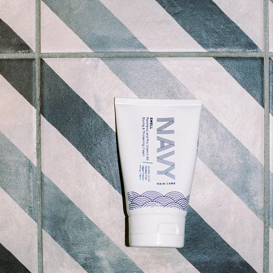 NAVY HAIR CARE Navy Haircare Swell Panthenol and Pro Vitamin B5 Styling and Thickening Cream 236 ml / 8 oz